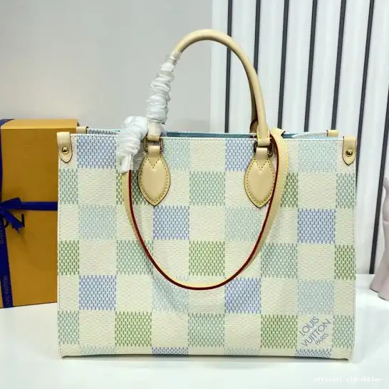 Official oldcobbler VUITTON LOUIS ONTHEGO MM-35*27*14cm 0521